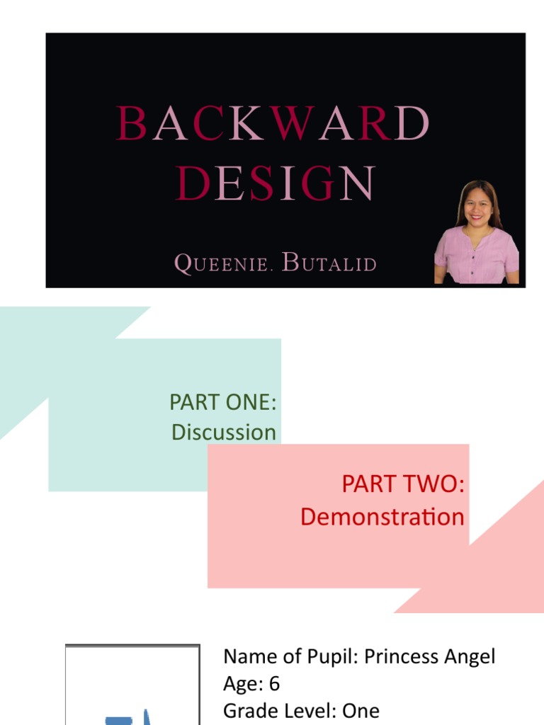 Backward Design in Curriculum Planning | PDF | Communication | Learning