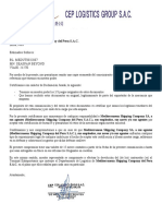 Carta Del Importador