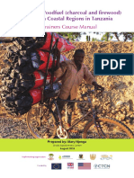 A Trainers Course Manual: Sustainable Woodfuel (Charcoal and Firewood) Systems in Coastal Regions in Tanzania