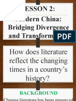 Modern China Bridging Divergence