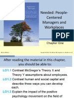 Needed: People-Centered Managers and Workplaces: Chapter One