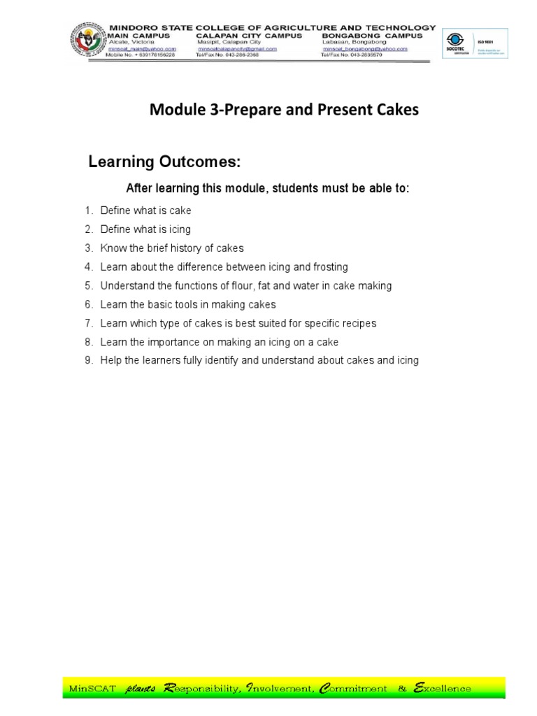 Cake Baking & Decorating Guide | PDF | Flour | Cakes