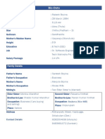 BioData RakeshBoyina 1