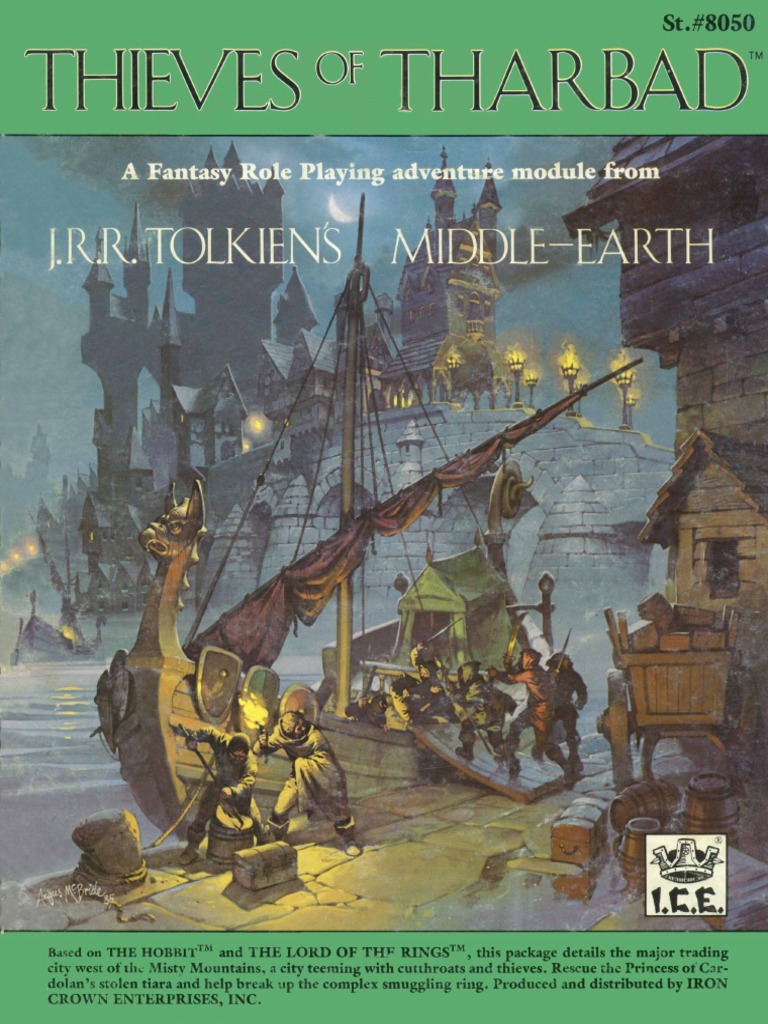 ICE8050 Thieves of Tharbad (OCR) | PDF | Middle Earth | J. R. R. Tolkien