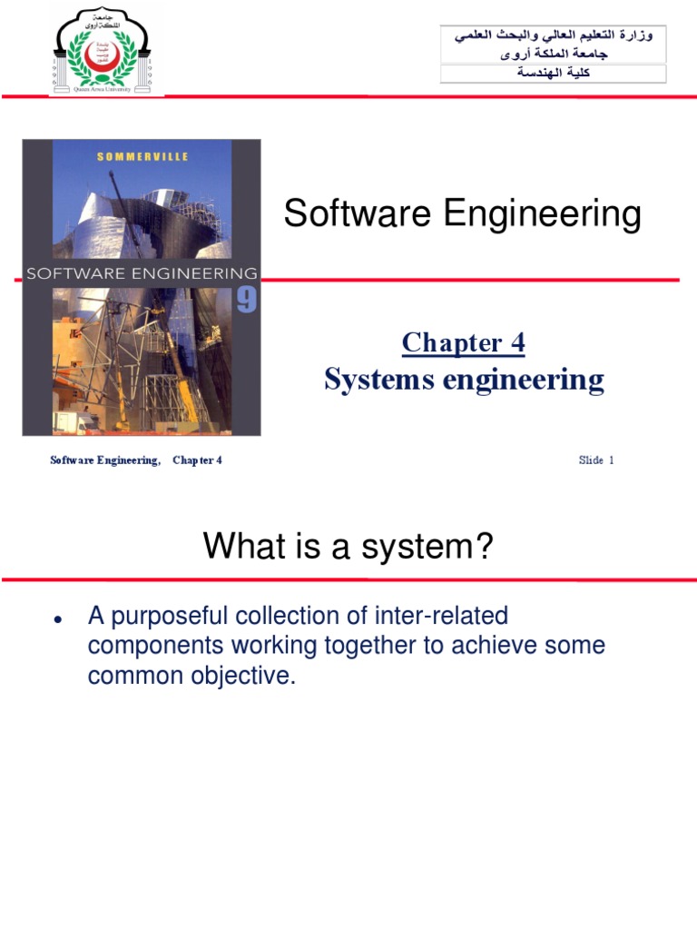 An Introduction to Systems Engineering Defining Systems, the Systems