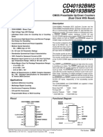 Datasheet 40192BMS (Com Clock) )