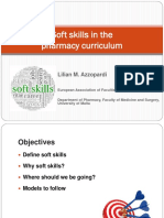 Soft Skills in The Pharmacy Curriculum: Lilian M. Azzopardi