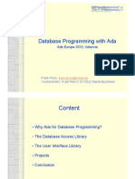 Database Programming With Ada