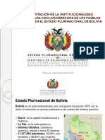 1bolivia Institucionalidad