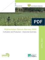 Afghanistan Opium Survey 2020: Cultivation and Production Executive Summary