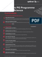 Executive PG Programme in Data Science: Curriculum