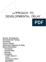 Approach To Developmental Delay