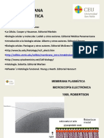 Tema 2 - Estructura de la Membrana Plasmática