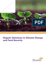 Organic Solutions to Climate Change and Food Security