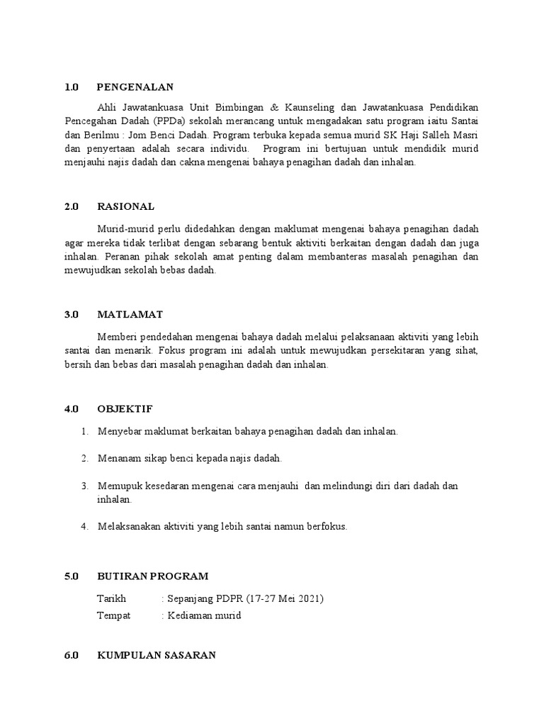 Kebergantungan Kepada Dadah Rawatan Dan Rehabilitasi