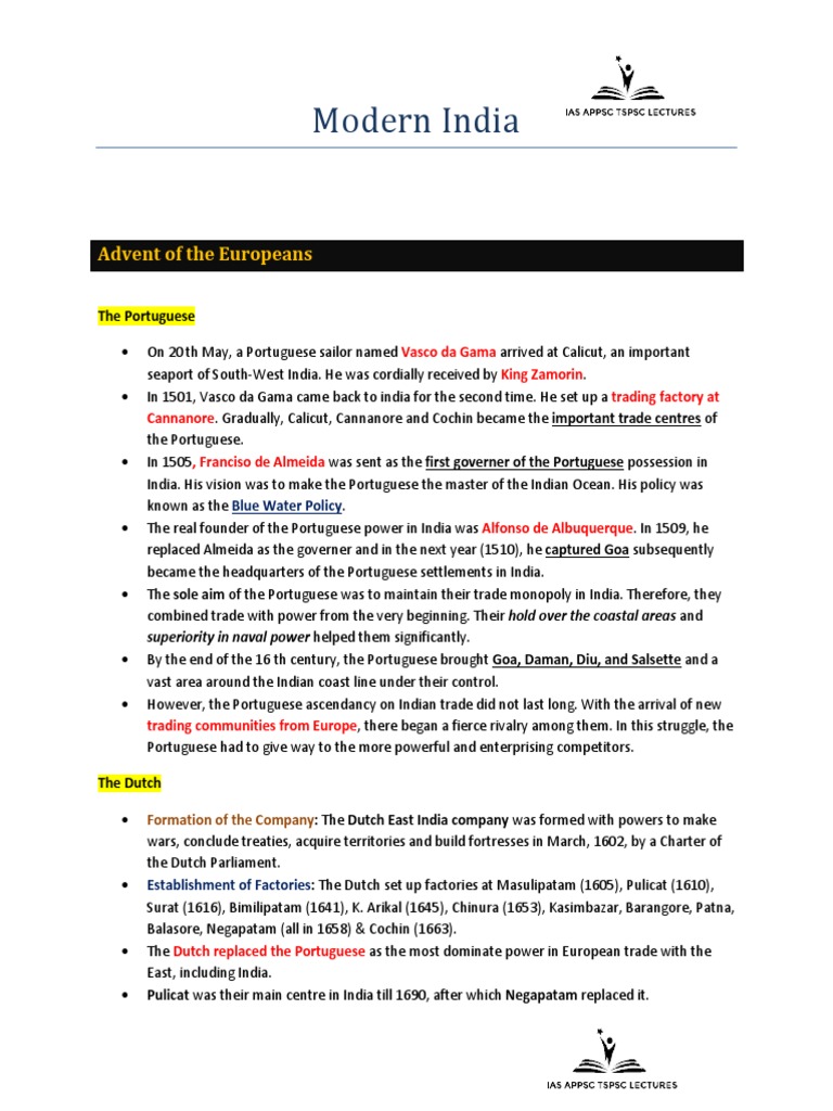 New 1 Modern History - Basic Level | PDF | British Raj | British India