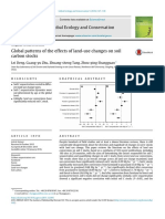 Global Ecology and Conservation: Lei Deng, Guang-Yu Zhu, Zhuang-Sheng Tang, Zhou-Ping Shangguan