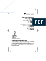 Panasonic Home Phones 6411 Manual