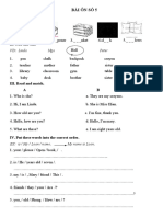 Bài ôn số 5 vocabulary and grammar practice