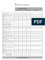 Plan de Estudios Ciencias de La Comunicación (Universidad Veracruzana)