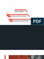 Course Agenda: Understanding Money Laundering