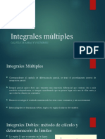 Integrales Múltiples