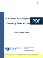 SQL Server 2005 Adoption Issues