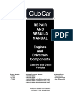 Club Car Engine and Drivetrain Repair