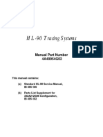 HL-90 Tracing Systems: Manual Part Number 4A49954G02