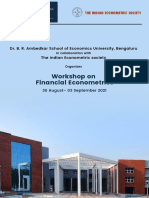 Workshop On Financial Econometrics