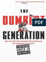 The Dumbest Generation - Mark Bauerlein