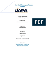 Contabilidad empresarial UAPA