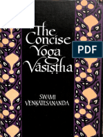 The Concies Yoga Vasistha - Swami Venkatesananda