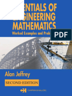 Essentials Engineering Mathematics 2nd Ed - Alan Jeffrey