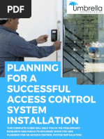 Planning For A Successful Access Control System Installation 1