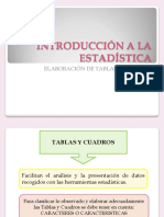 Estadistica - Tablas y Cuadros