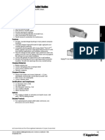 FM8 Unilet Conduit Outlet Bodies: Applications