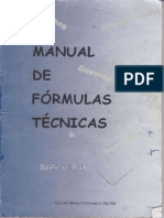 Manual de Fórmulas Técnicas