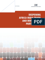 Deepening Africa-India Trade and Investment Partnership