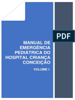 Manual de Emergências Pediatrica. Hospital Conceição. Porto Alegre 2020.