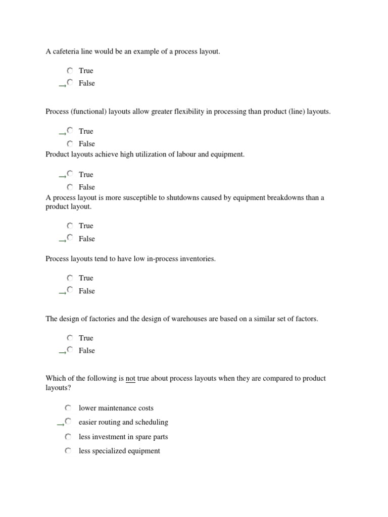 Process Layout Design Insights | PDF | Business | Economies