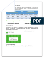 Múltiplos y Submúltiplos Del Metro