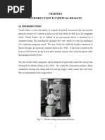 Download Virtual Reality Report by yetendra singh chauhan SN52111003 doc pdf