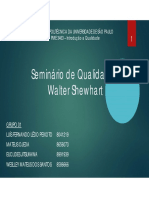 Seminário T1G1 - Ciclo de Shewhart