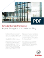 Schindler Remote Monitoring: A Proactive Approach To Problem Solving