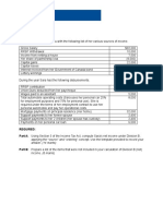 Taxation - Assignment #1 Winter 2021: Uestions