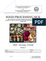 Food Processing Week 3