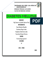 Laboratorio (informe) - Diabetes mellitus