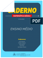 CADERNO DE MÁTEMÁTICA  BÁSICA _ Ensino Médio _ Nº 01 _ ANO 2021 (1)