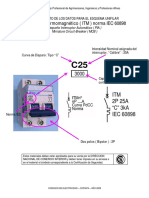 Descripcion de Disyuntor y Termica